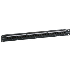 ECOLAN® Patchpanel UTP 24xRJ45 Cat.6, 19“ 1HE